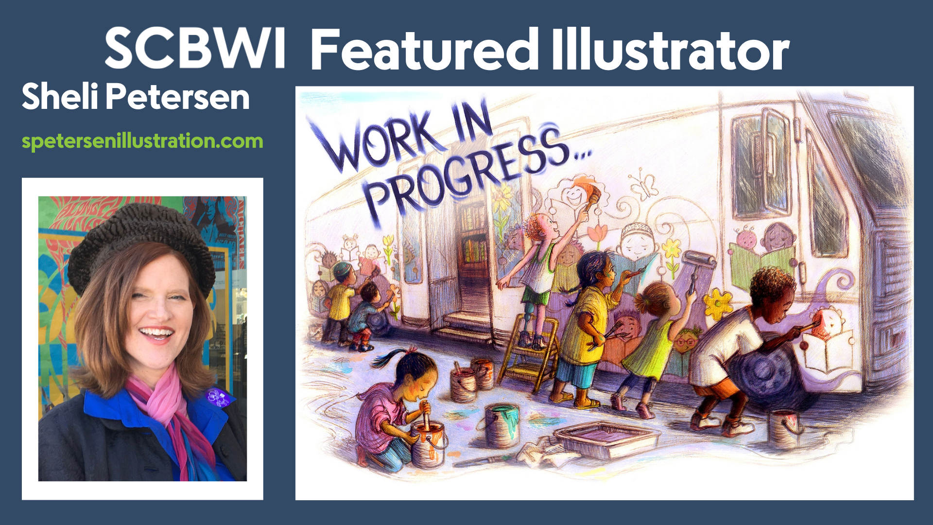 SCBWI July 2023 Featured Illustrator